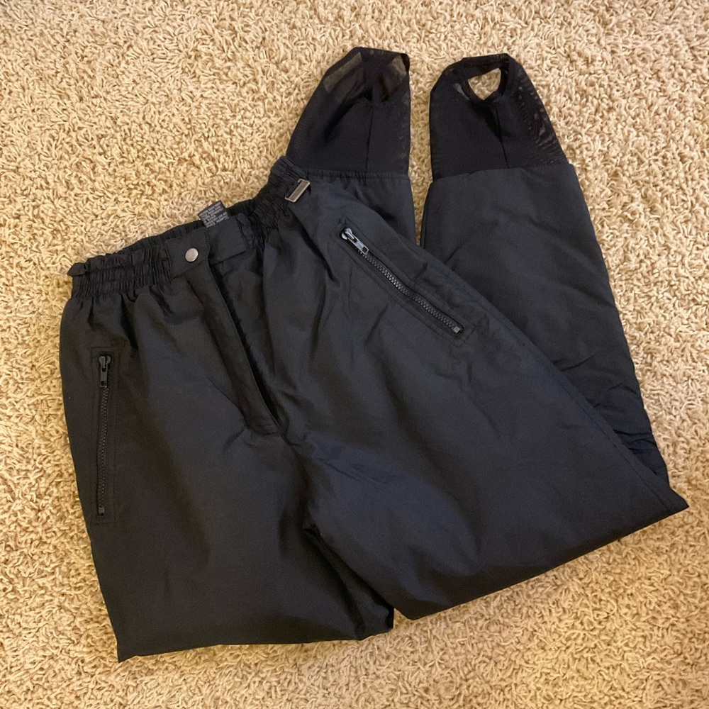 Vintage White stag Stirrup Ski Snow Pants